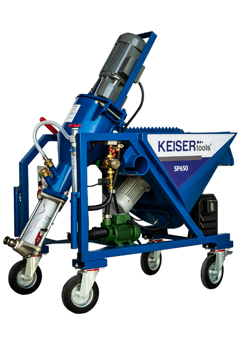 SP650 Dry-Mix Spray Plaster machine 